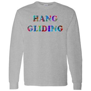 Hang Gliding Long Sleeve Sport T-Shirt