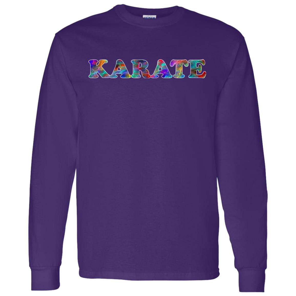 Karate Long Sleeve Sport T-Shirt