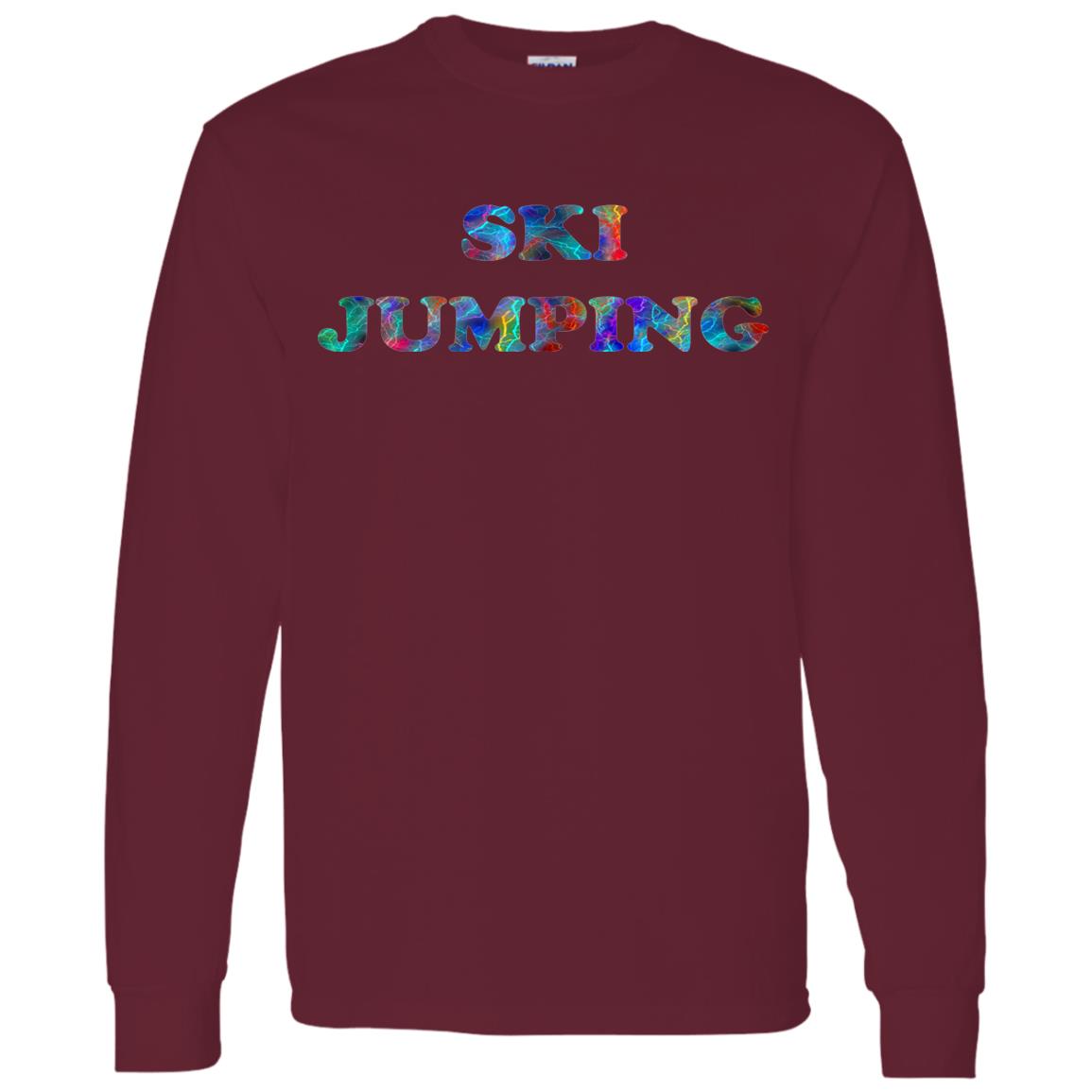 Ski Jumping Long Sleeve T-Shirt