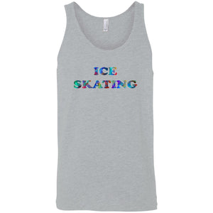 Ice Skating Sleeveless Unisex Tee