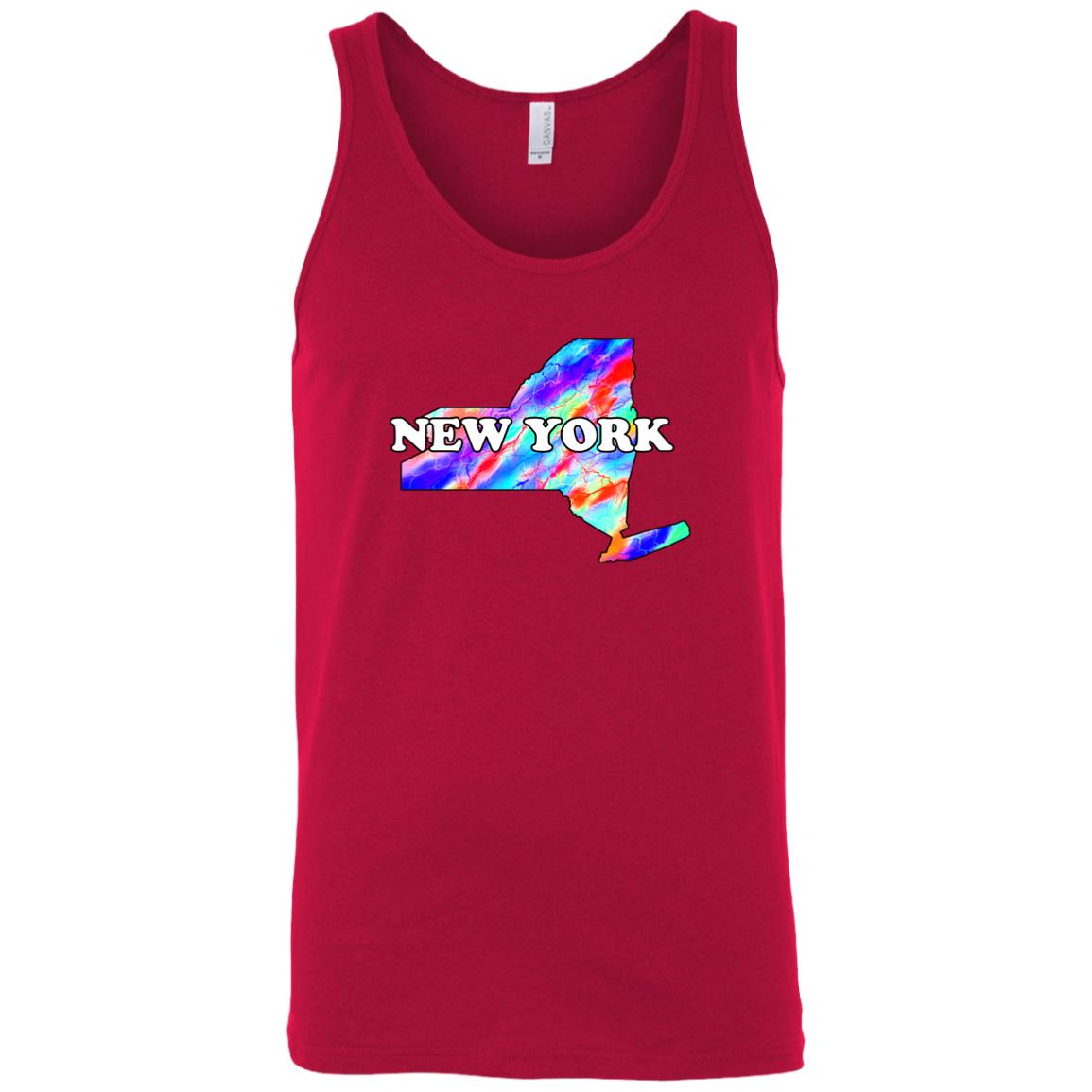 New York Sleeveless Unisex Tee