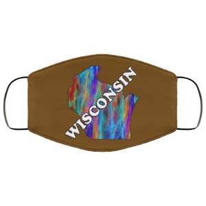 Wisconsin 2 Layer Protective Face Mask