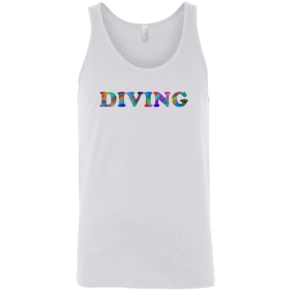 Diving Sleeveless Unisex Tee