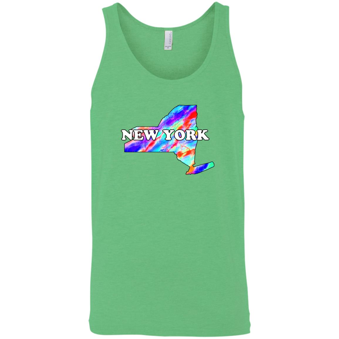 New York Sleeveless Unisex Tee