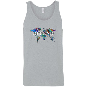 Defend Sleeveless Unisex Tee