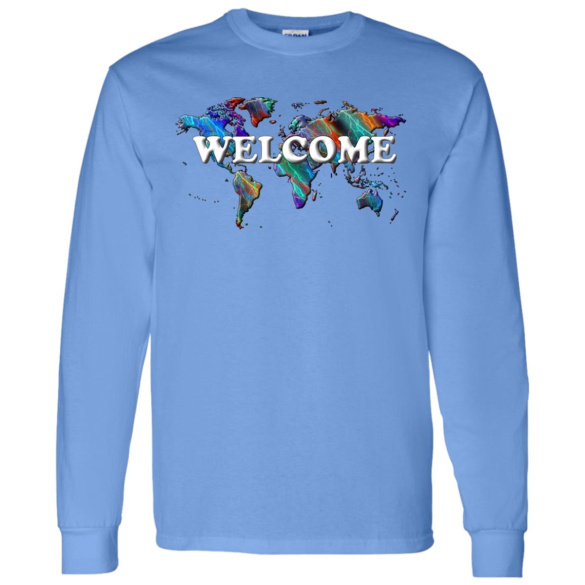 Welcome Long Sleeve Statement T-Shirt