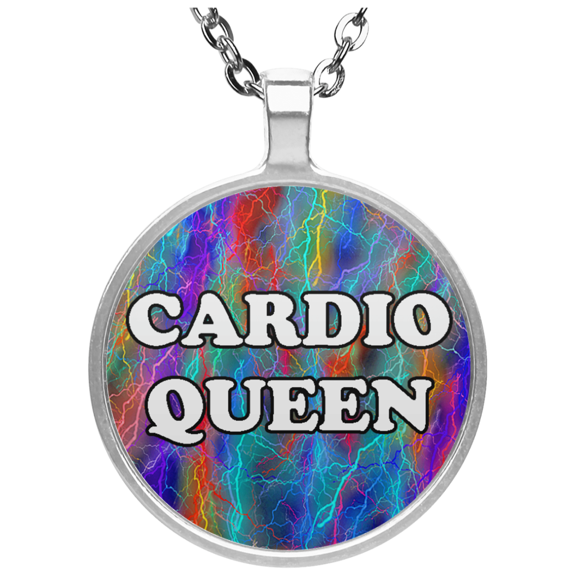 CARDIO QUEEN SPORT CIRCLE NECKLACE