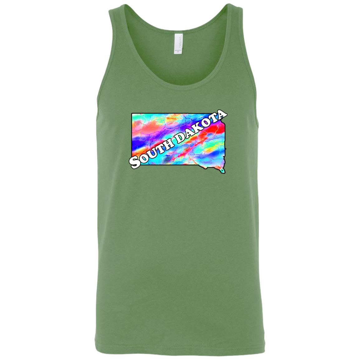 South Dakota Sleeveless Unisex Tee