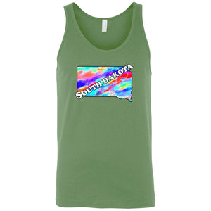 South Dakota Sleeveless Unisex Tee