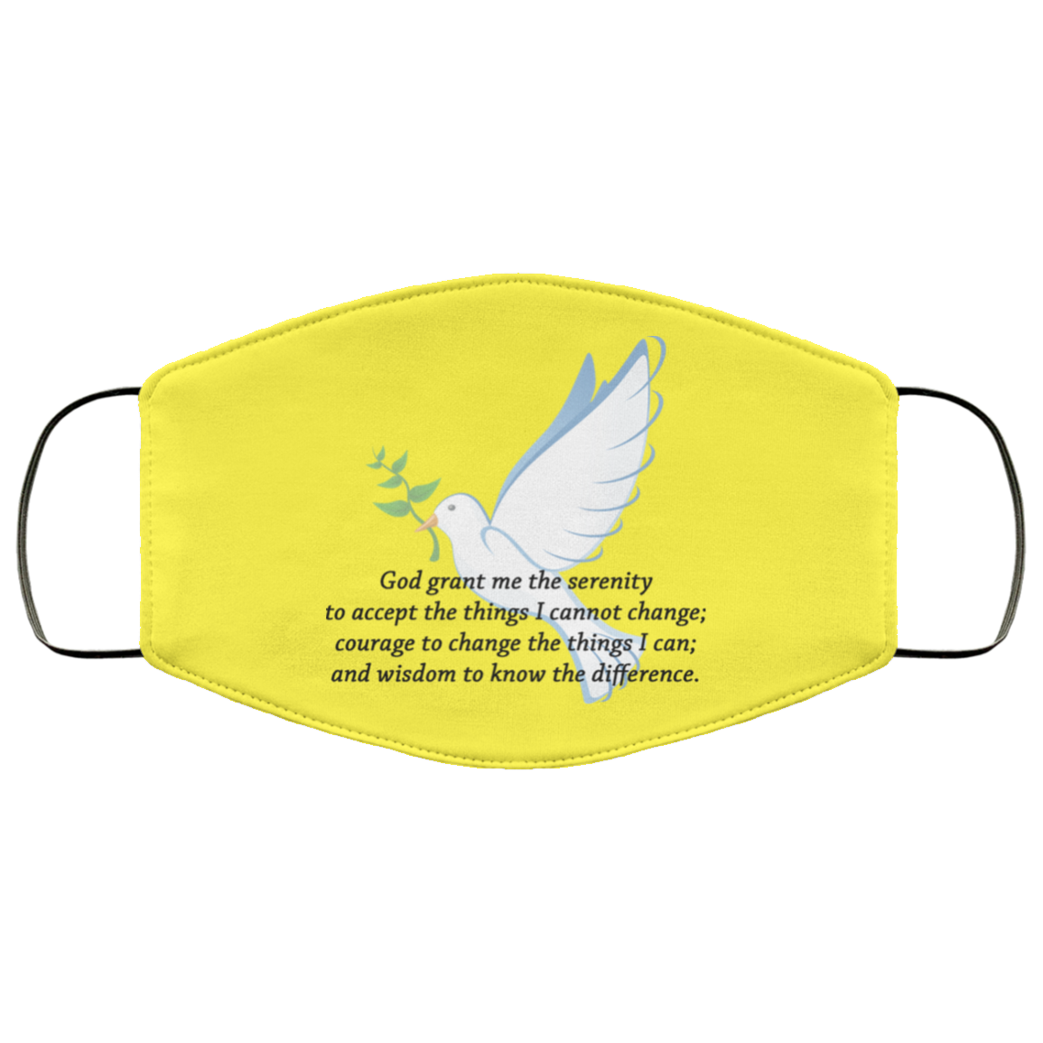 Serenity 2 Layer Protective Face Mask