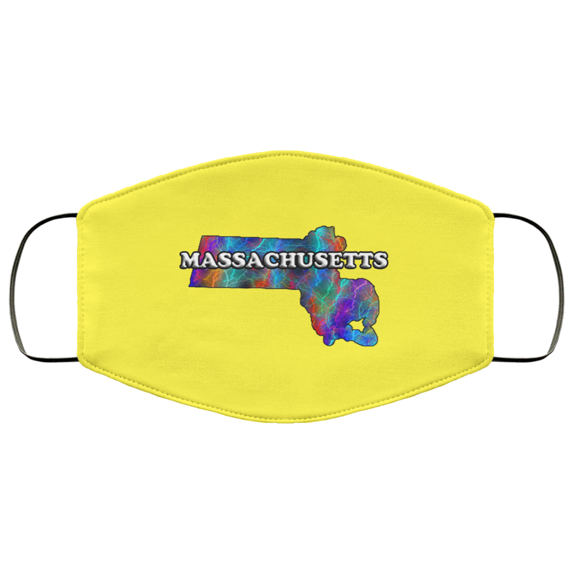 Massachusetts 2 Layer Protective Face Mask