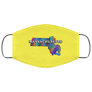 Massachusetts 2 Layer Protective Face Mask