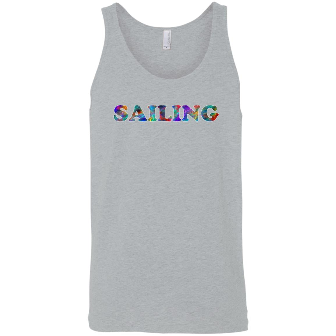 Sailing Sleeveless Unisex Tee