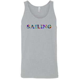 Sailing Sleeveless Unisex Tee