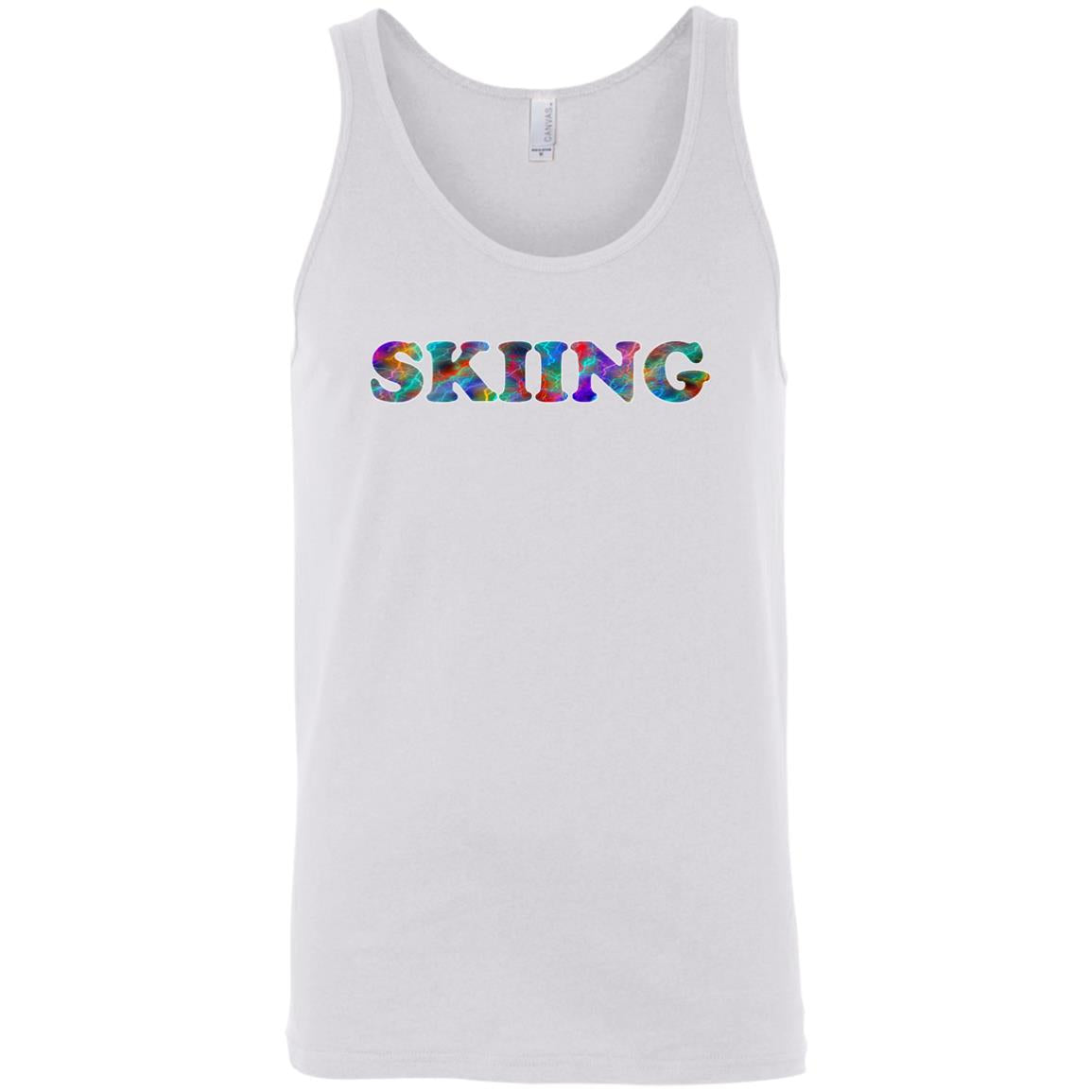 Skiing Sleeveless Unisex Tee