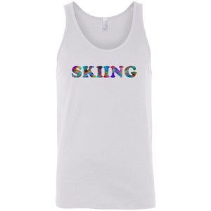 Skiing Sleeveless Unisex Tee