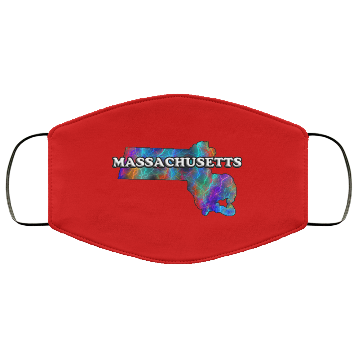 Massachusetts 2 Layer Protective Face Mask