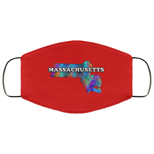 Massachusetts 2 Layer Protective Face Mask