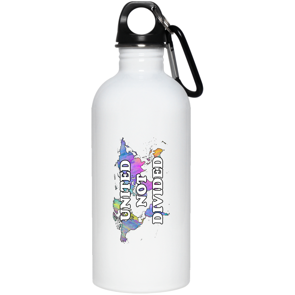 United Not Divided World 20 oz. Stainless Steel Water Bottle