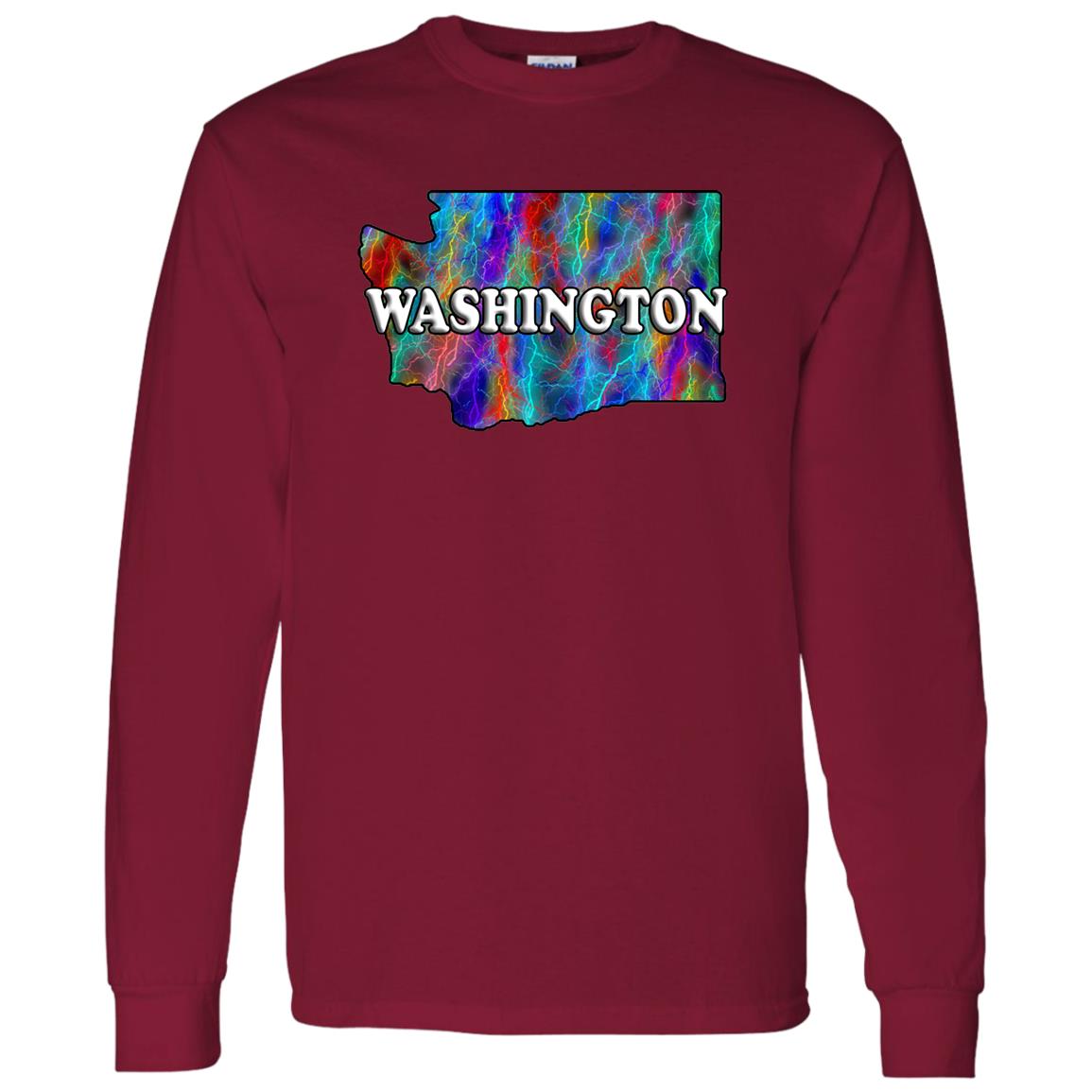Washington Long Sleeve State T-Shirt