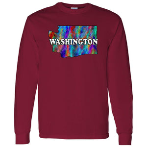Washington Long Sleeve State T-Shirt