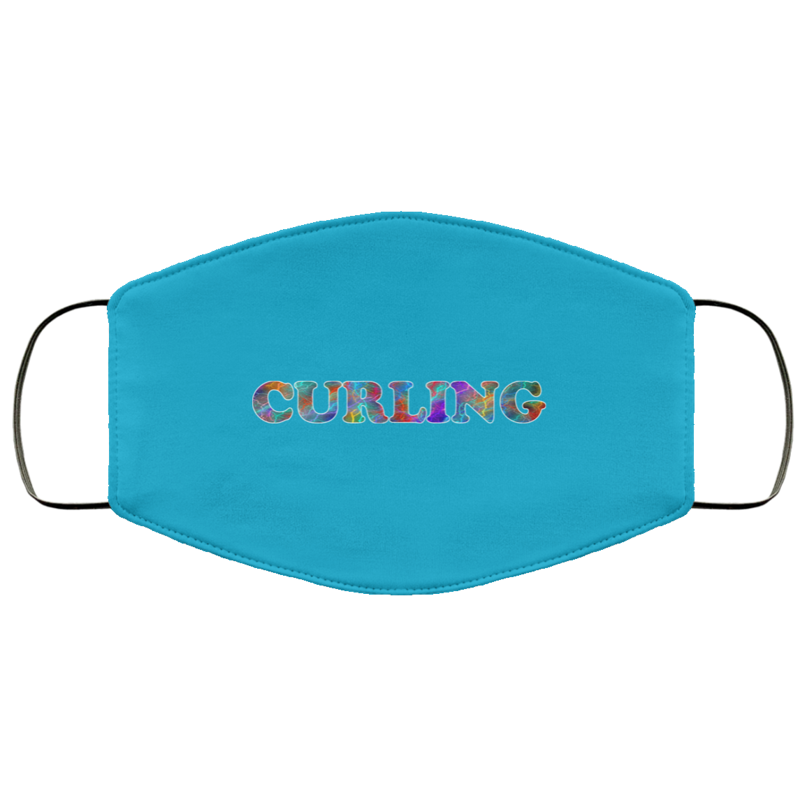 Curling 2 Layer Protective Mask