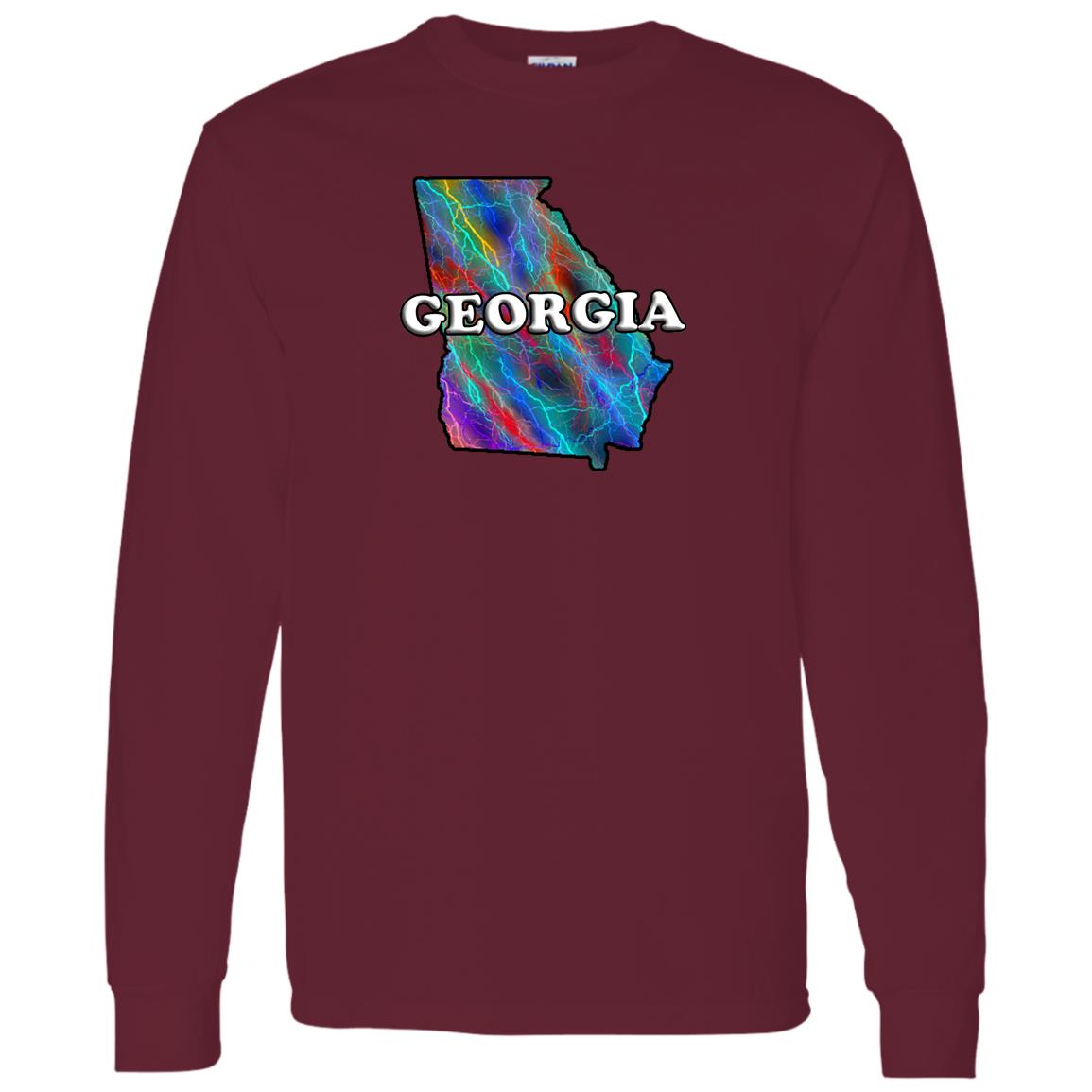 Georgia Long Sleeve State T-Shirt