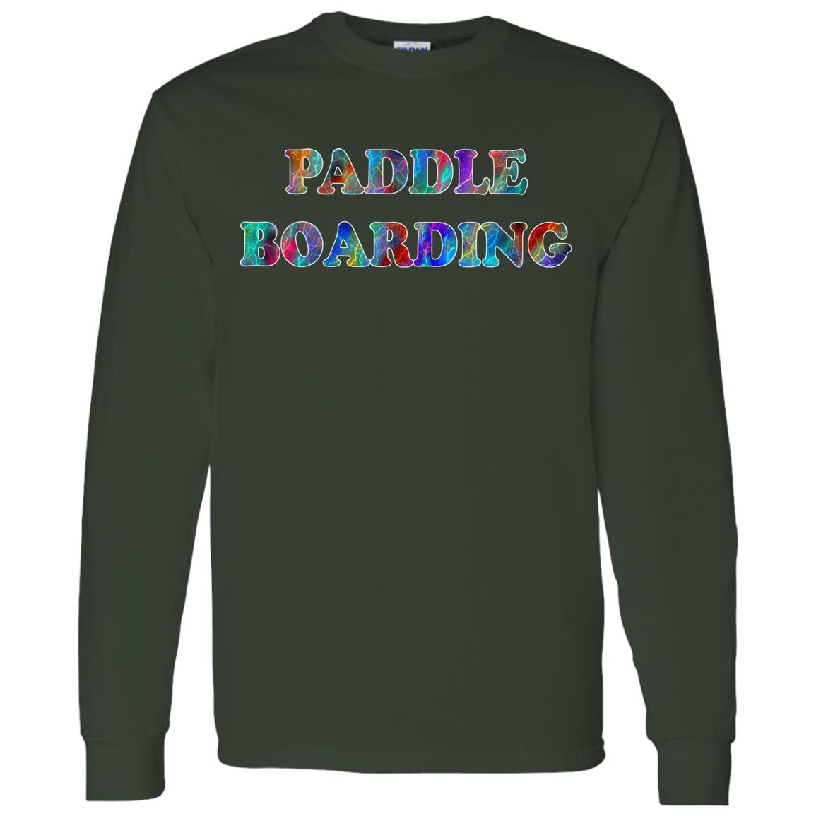 Paddle Boarding Long Sleeve Sport T_Shirt