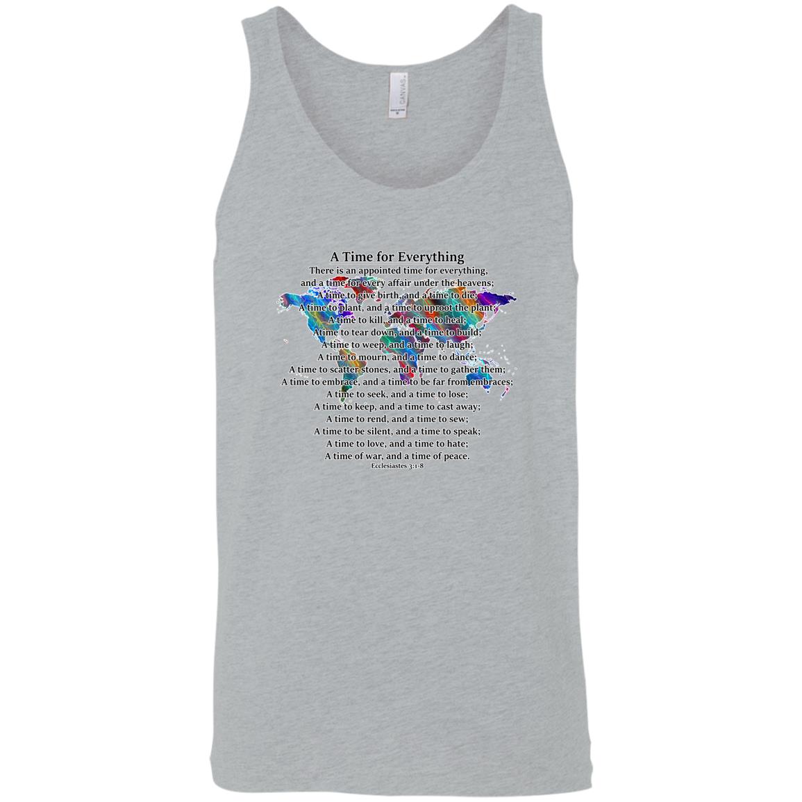 A Time for Everything Sleeveless Unisex Tee