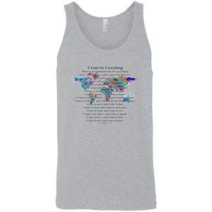 A Time for Everything Sleeveless Unisex Tee