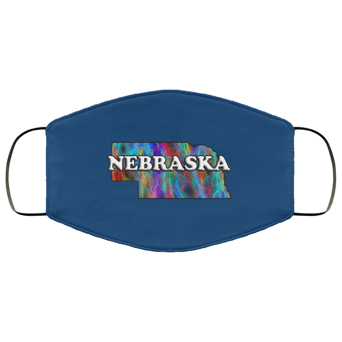 Nebraska  2 Layer Protective Face Mask