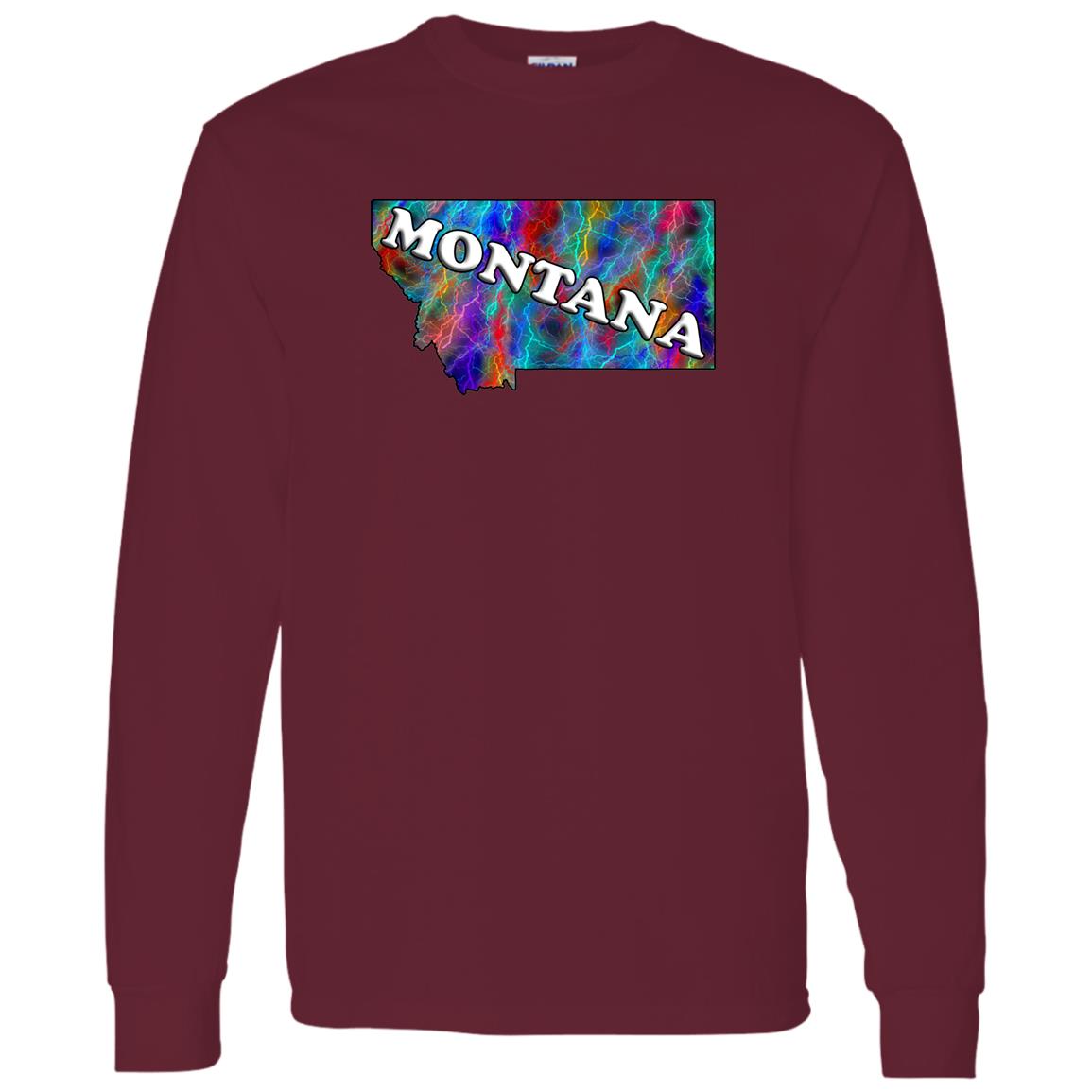 Montana Long Sleeve State T-Shirt