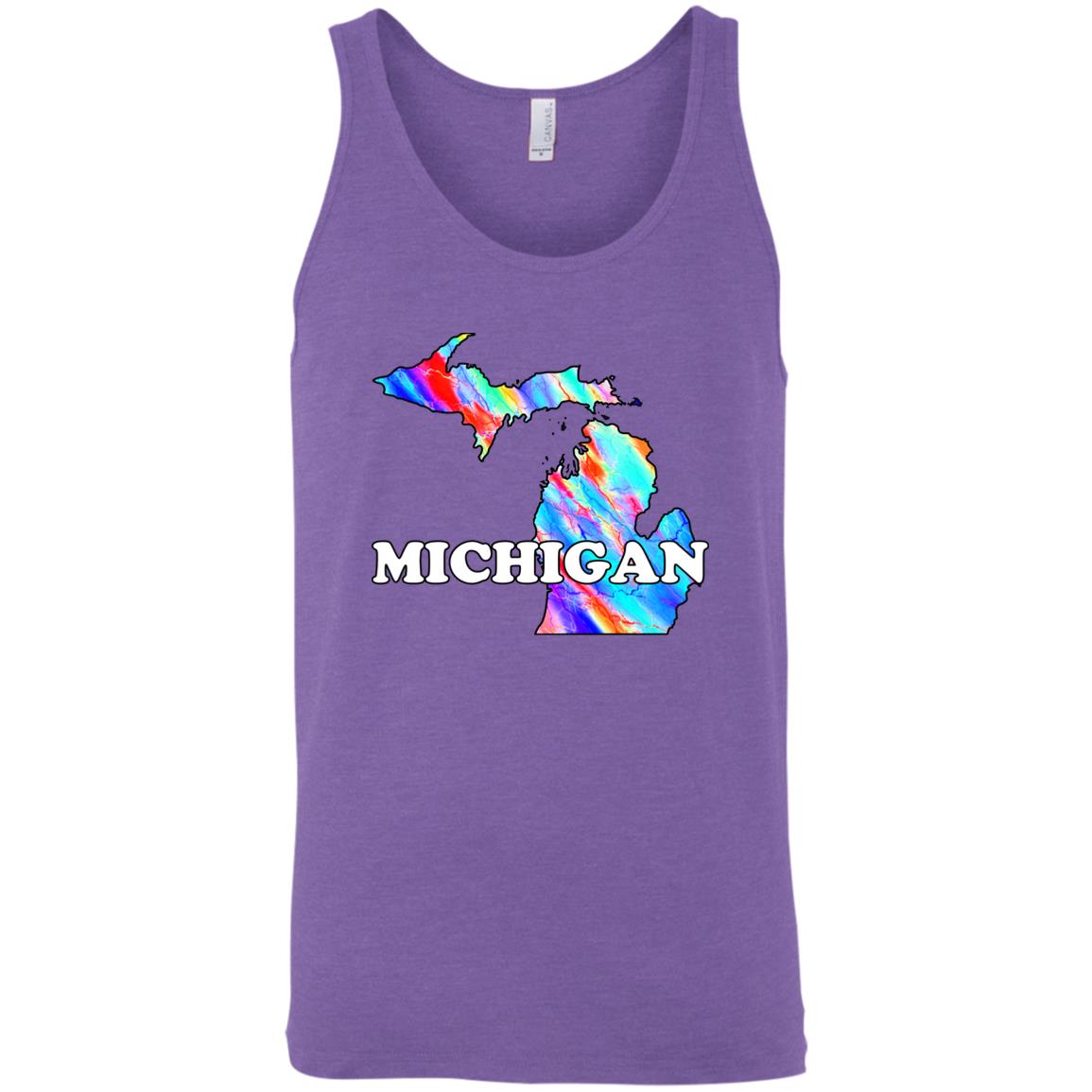 Michigan Sleeveless Unisex Tee