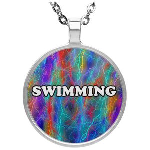 SWIMMINGSPORT CIRCLE NECKLACE