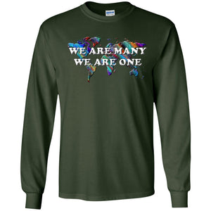 We Are Many We Are One Statement T-Shirt (World)