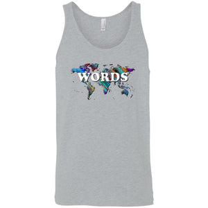 Words Sleeveless Unisex Tee