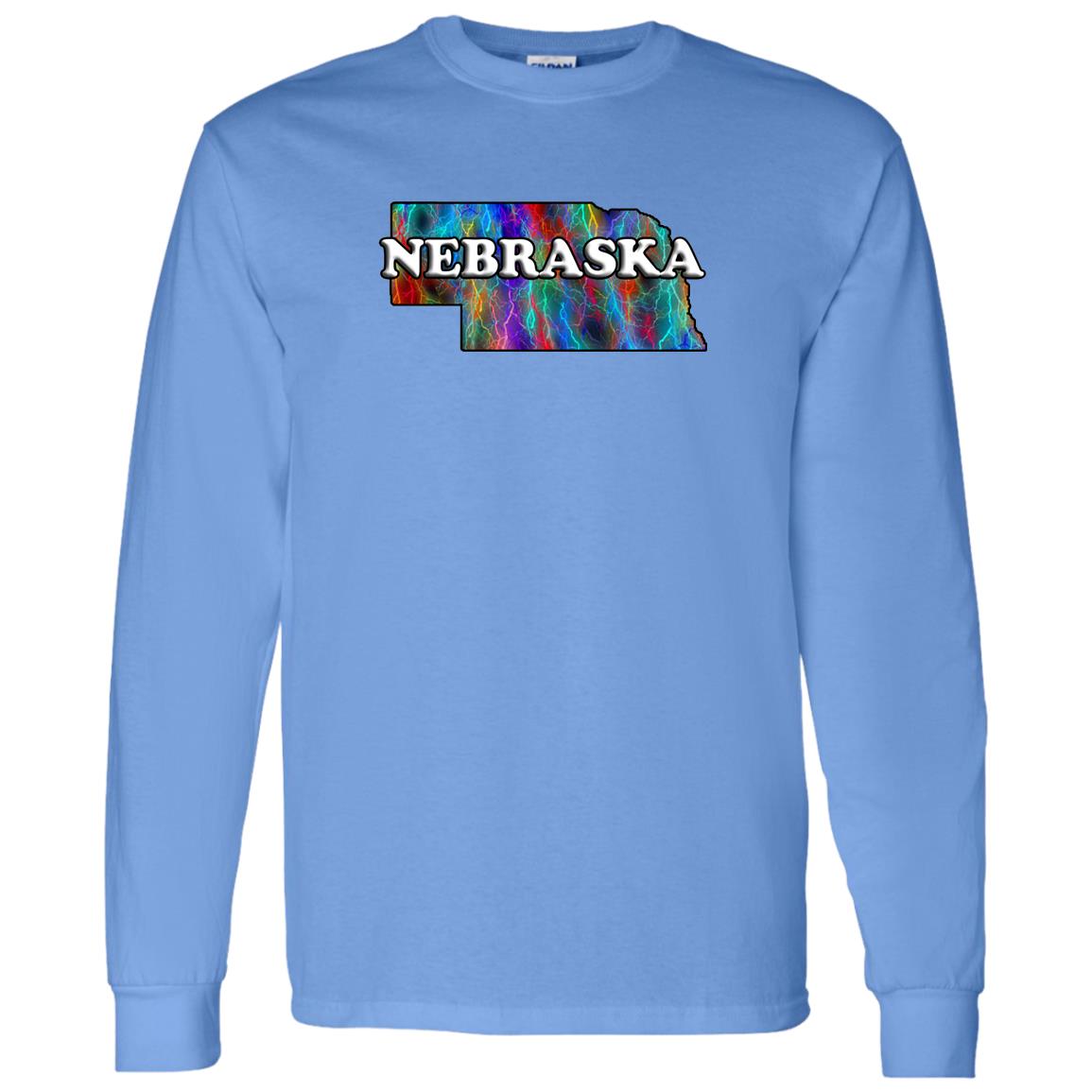 Nebraska Long Sleeve State T-Shirt