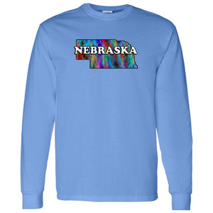 Nebraska Long Sleeve State T-Shirt