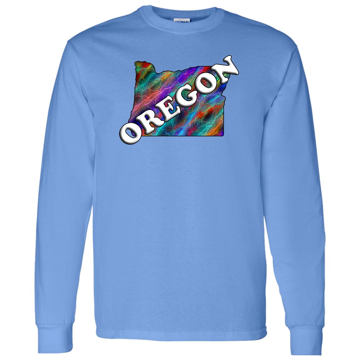 Oregon Long Sleeve State T-Shirt