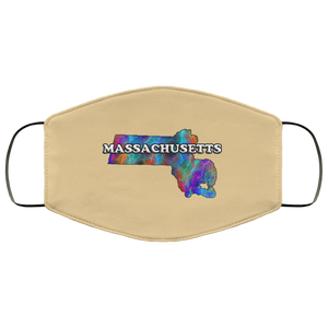 Massachusetts 2 Layer Protective Face Mask