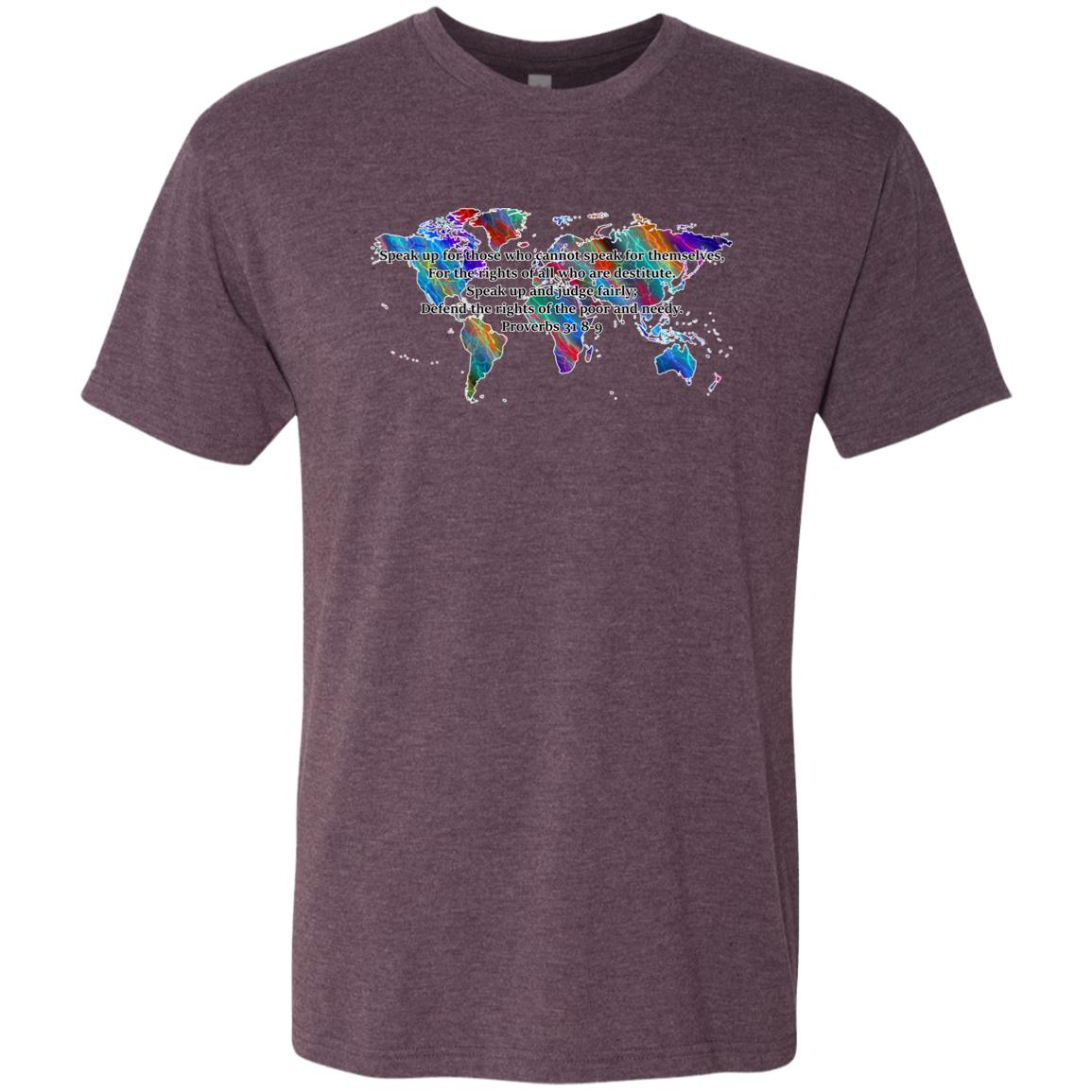 Proverbs 31 8-9 T-Shirt