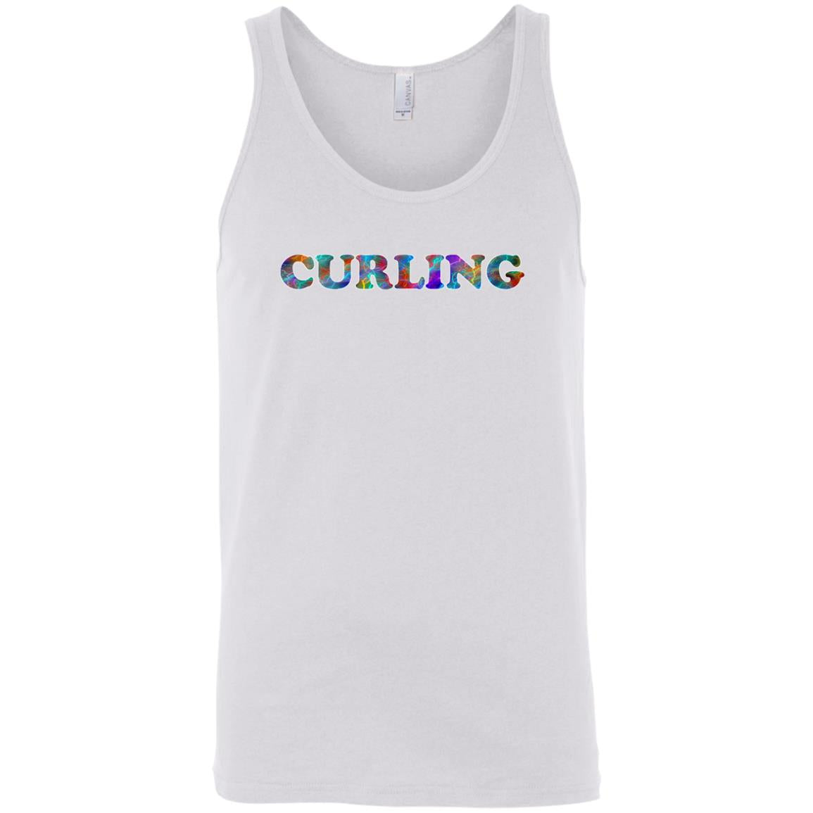 Curling Sleeveless Unisex Tee