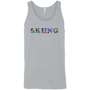 Skiing Sleeveless Unisex Tee