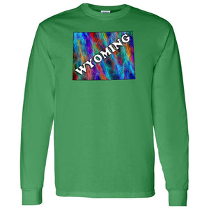 Wyoming Long Sleeve State T-Shirt