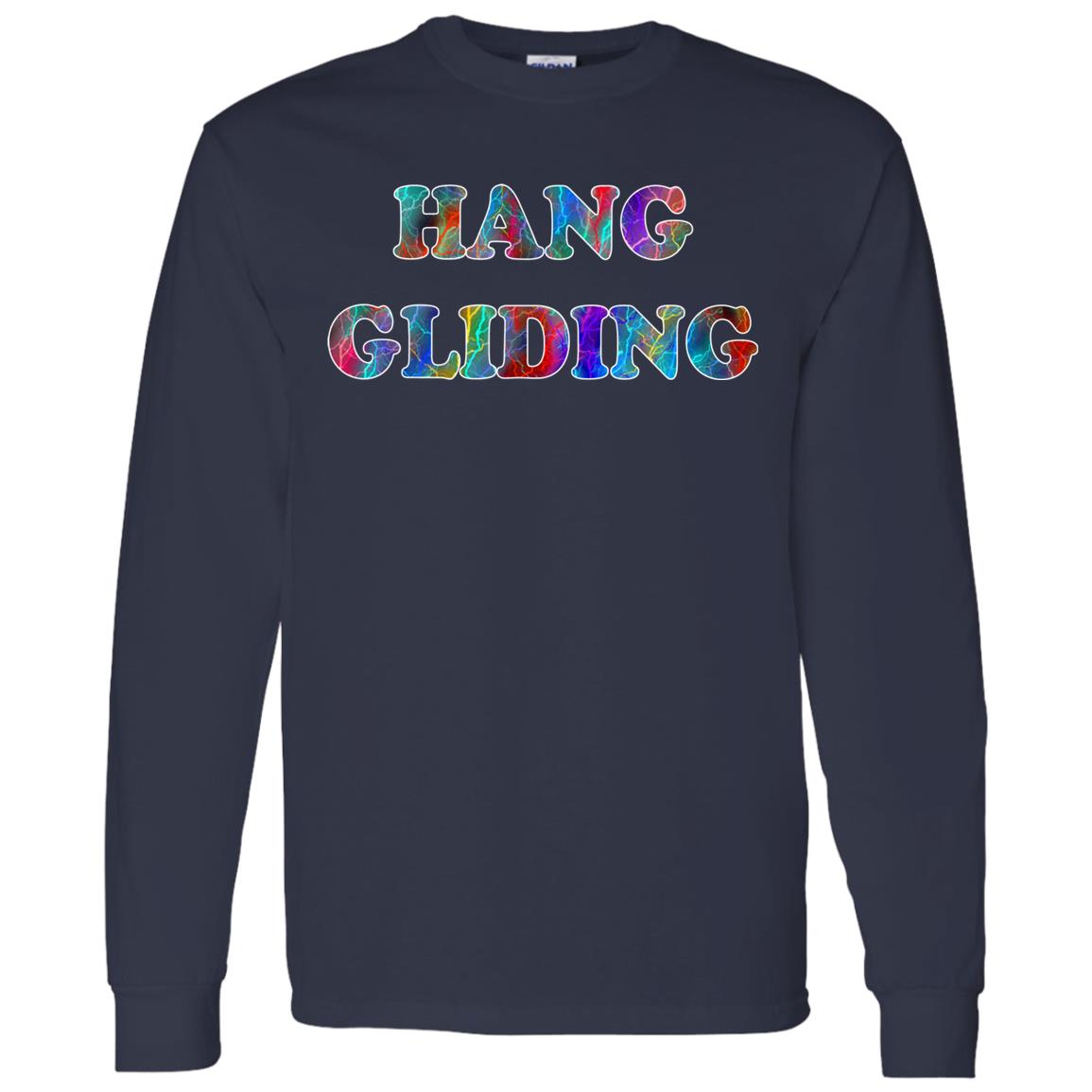 Hang Gliding Long Sleeve Sport T-Shirt