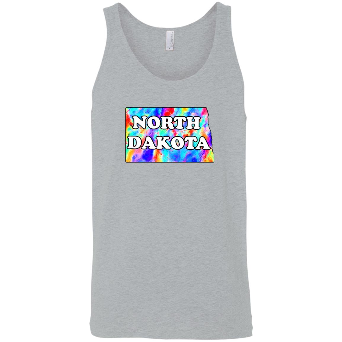 North Dakota Sleeveless Unisex Tee