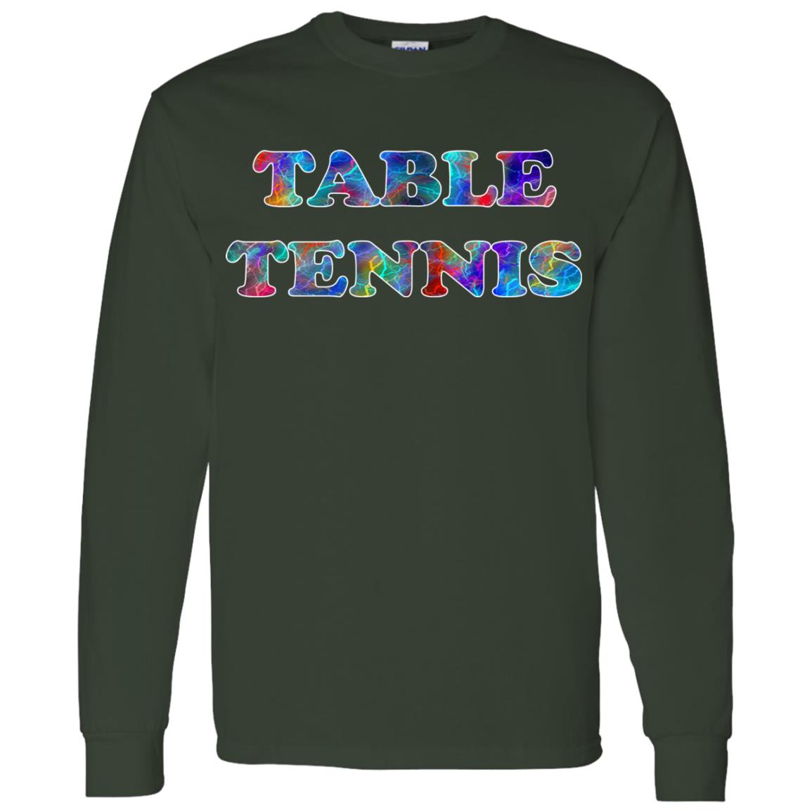 Table Tennis Long Sleeve T-Shirt