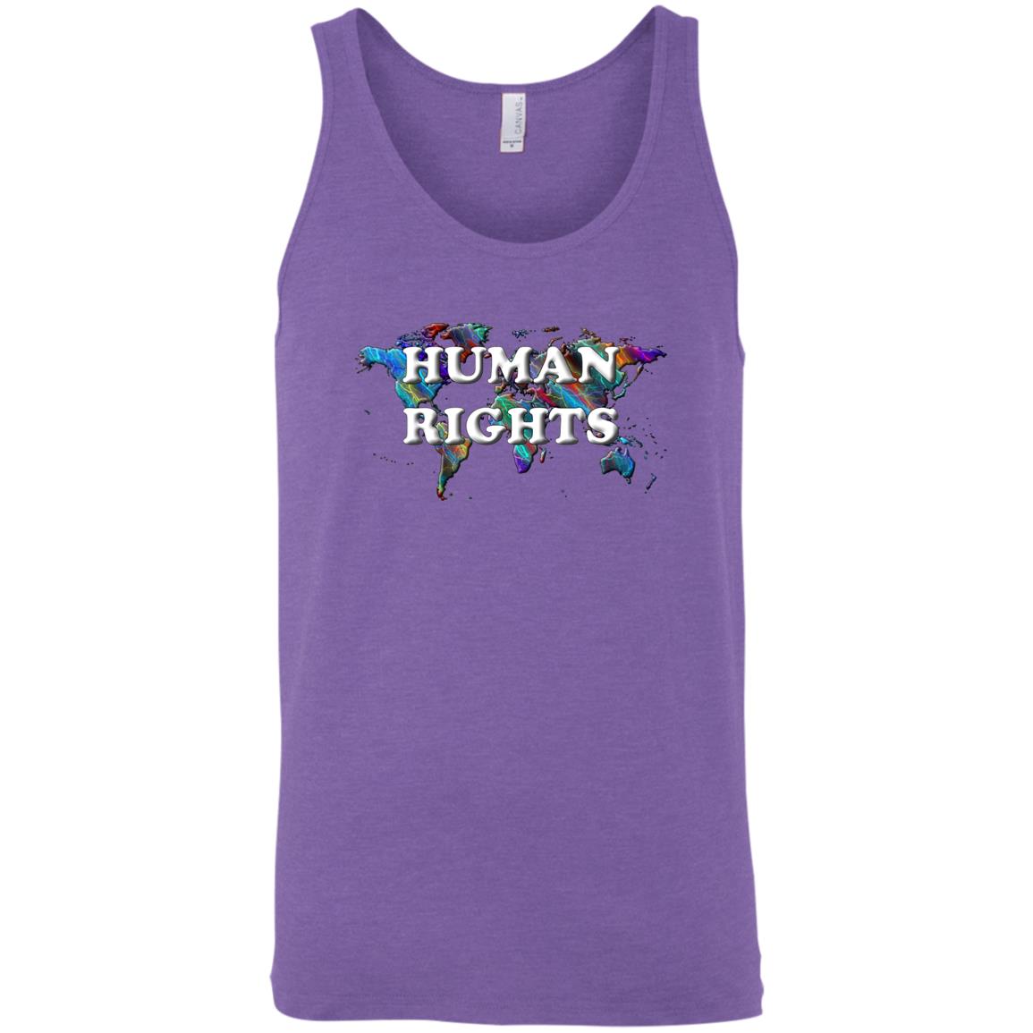 Human Rights Sleeveless Unisex Tee
