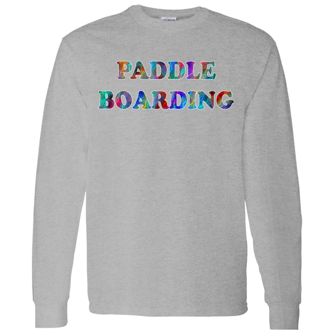 Paddle Boarding Long Sleeve Sport T_Shirt