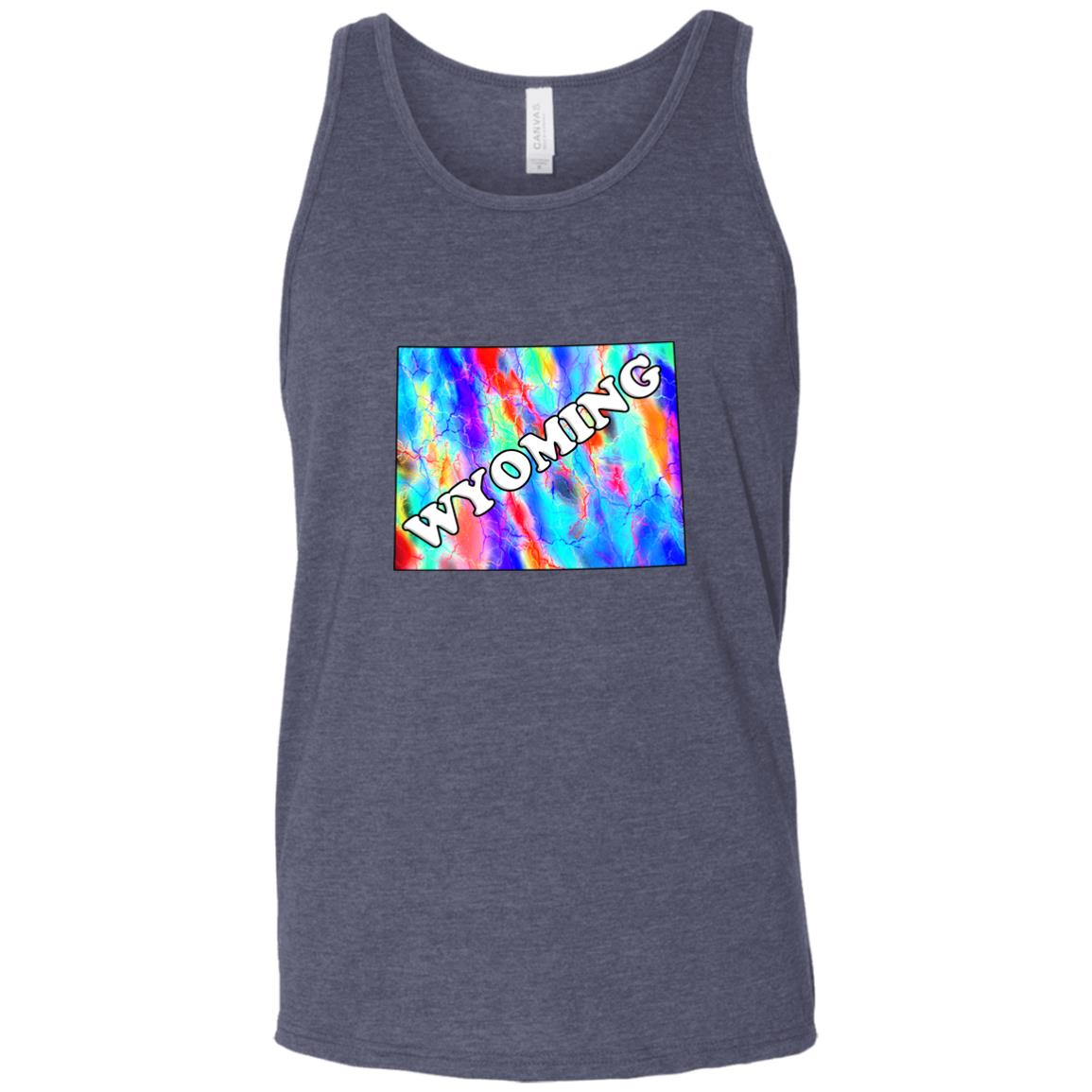 Wyoming Sleeveless Unisex Tee